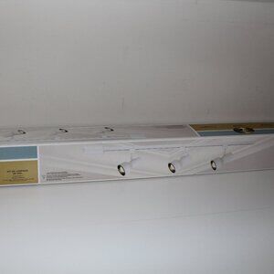 Hampton Bay Track Lighting Fixture Kit White Cylinder Fixtures 595 252 44in